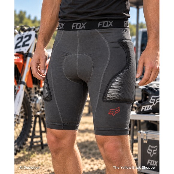 Fox Racing Other - Fox Racing Titan Race Padded Shorts Men's L MTB Motocross Hip Tailbone Armor